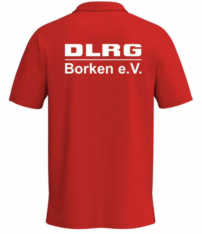 DLRG Borken Polo TS rot