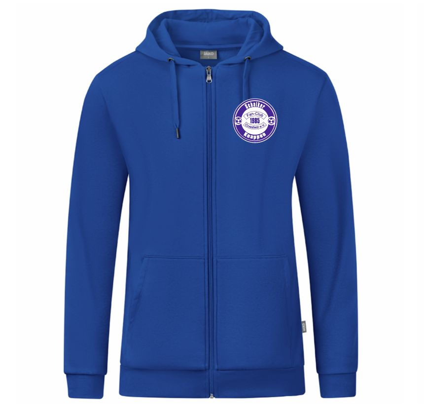 S04 Fanclub Knappen Coesfeld Kapuzenjacke Organic blau
