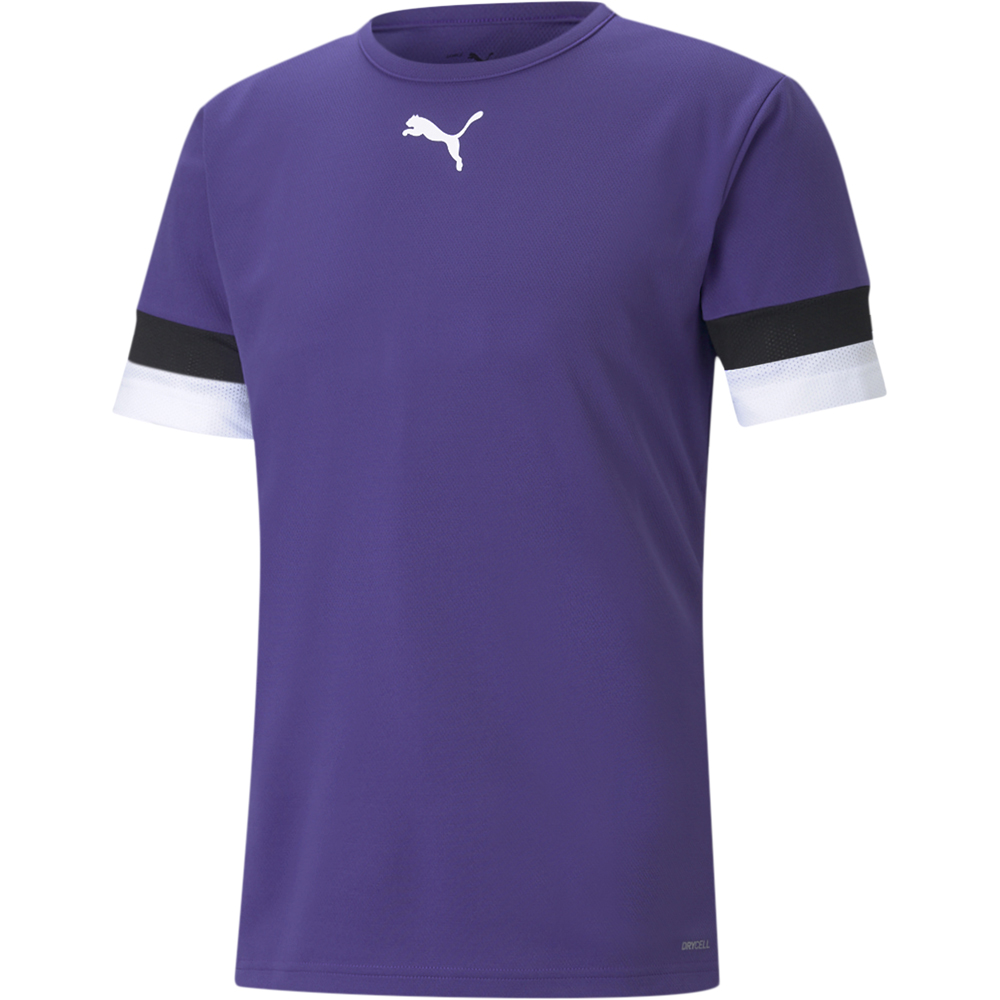 Puma Kinder Trikot teamRISE lila-schwarz-weiß