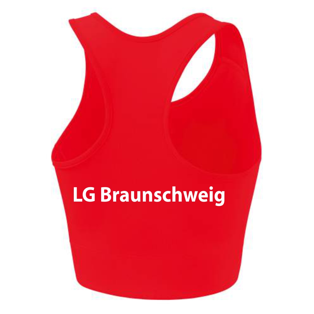 LG Braunschweig Erima Damen Racing Bra rot