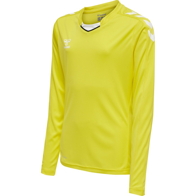 Hummel Hmlcore XK Poly Jersey L/S Kids blazing yellow