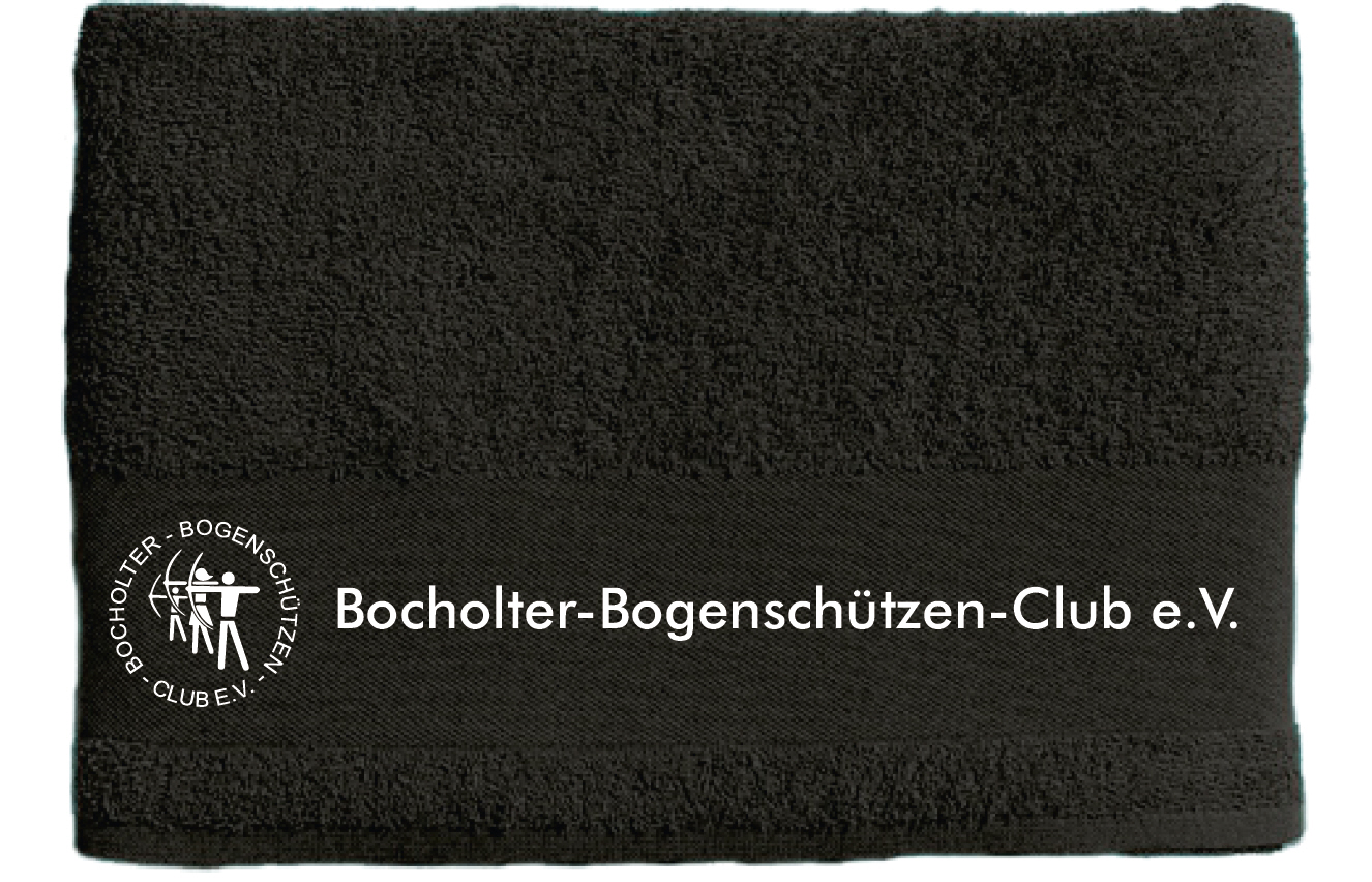 Bocholter Bogenschützen Sauna Badetuch 100x150cm