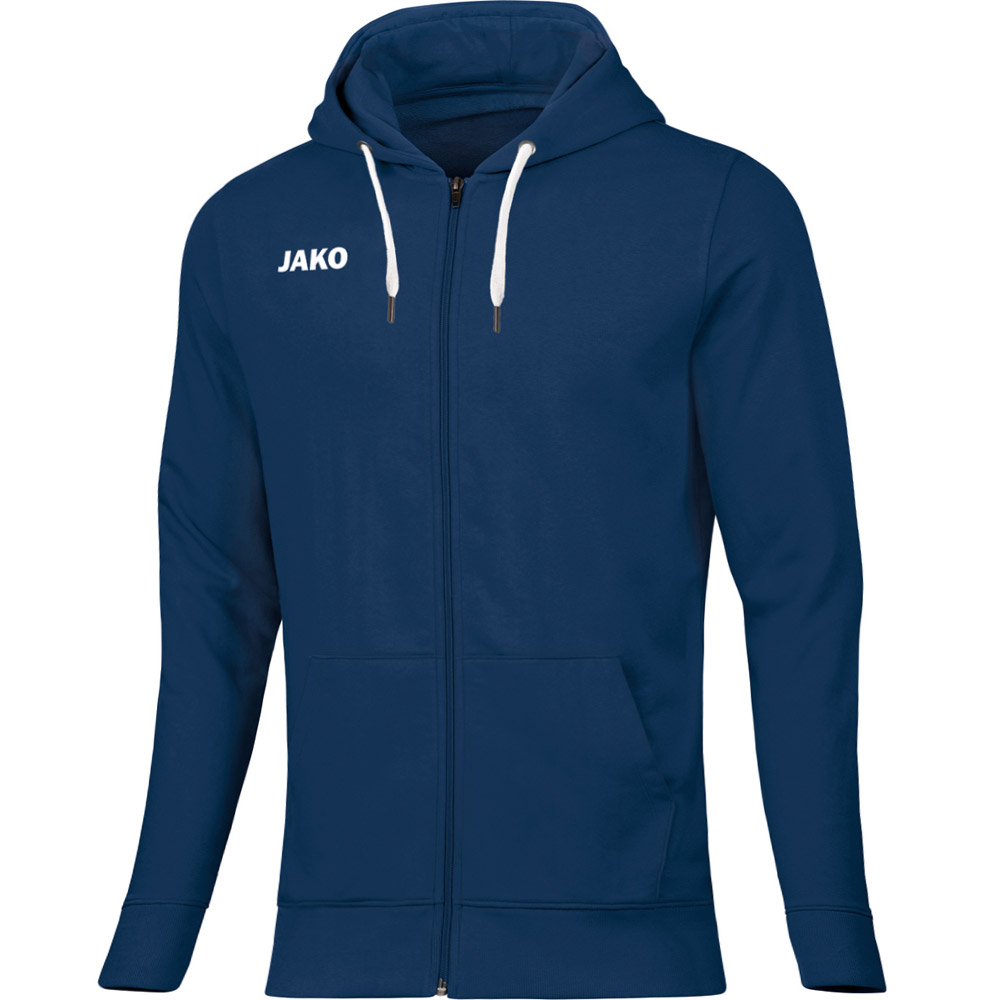 Jako Damen Kapuzenjacke Base blau