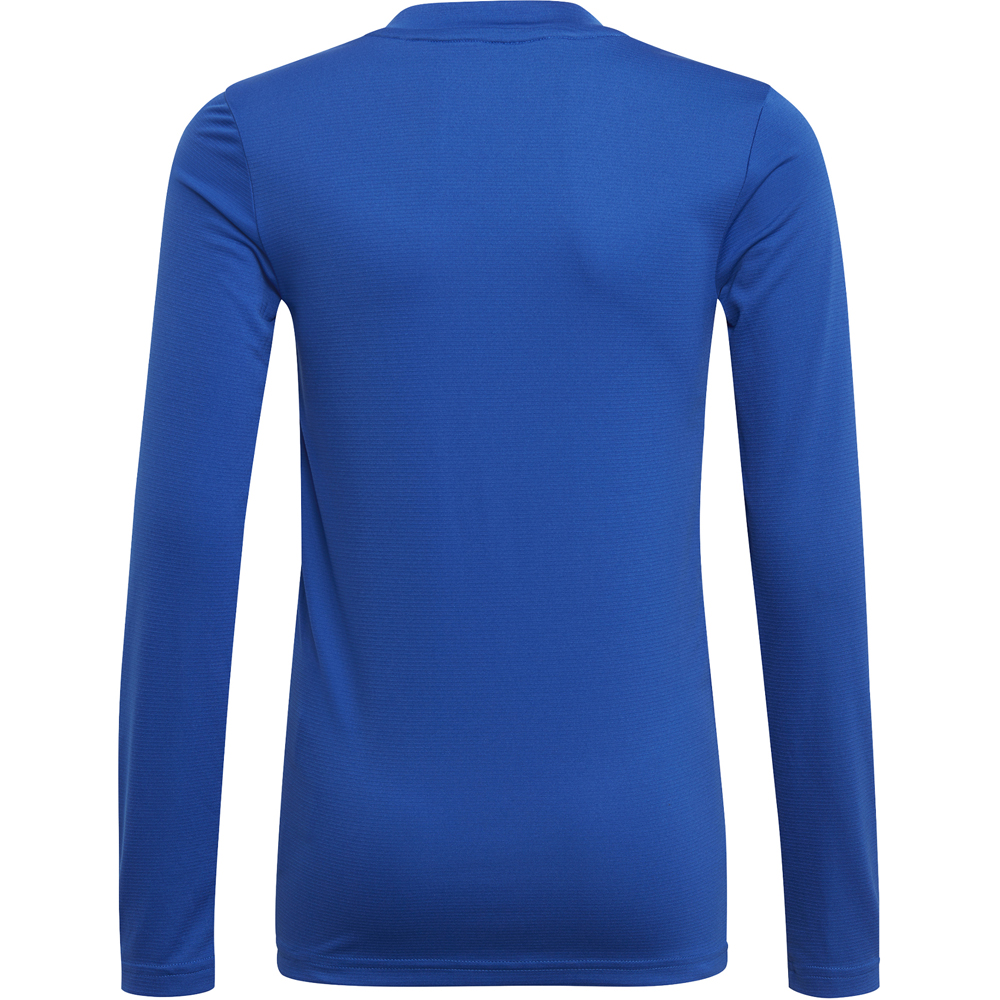 Adidas Kinder Langarm Base Shirt Team blau
