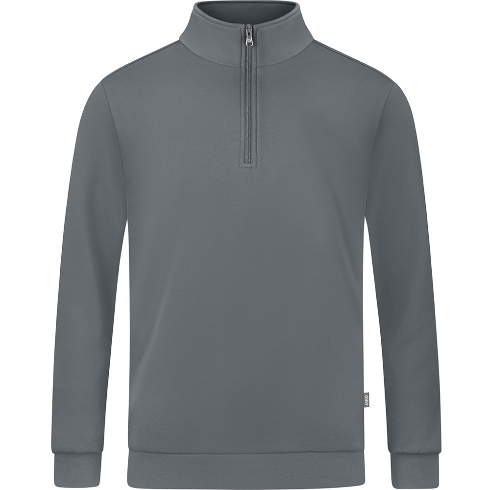 Jako Herren Ziptop Organic grau