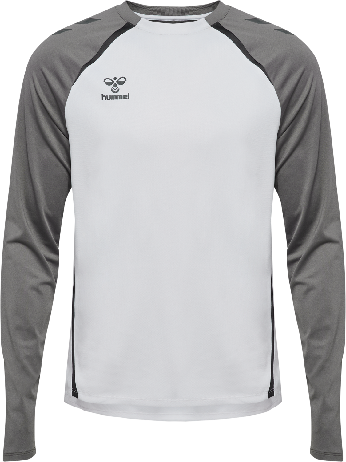 Hummel hmlLEAD 2.0 CREW SWEAT white/steel gray