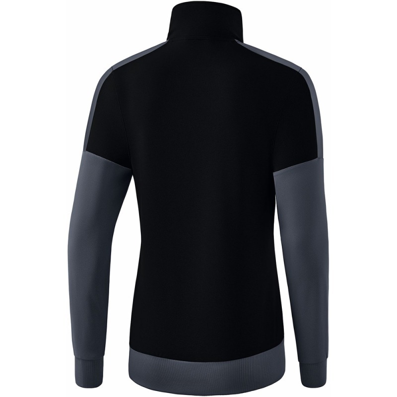 Erima Damen Trainingsjacke Squad schwarz-grau