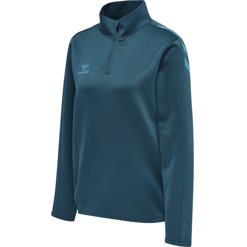 Hummel Hmlcore XK Half Zip Sweat Woman blue coral