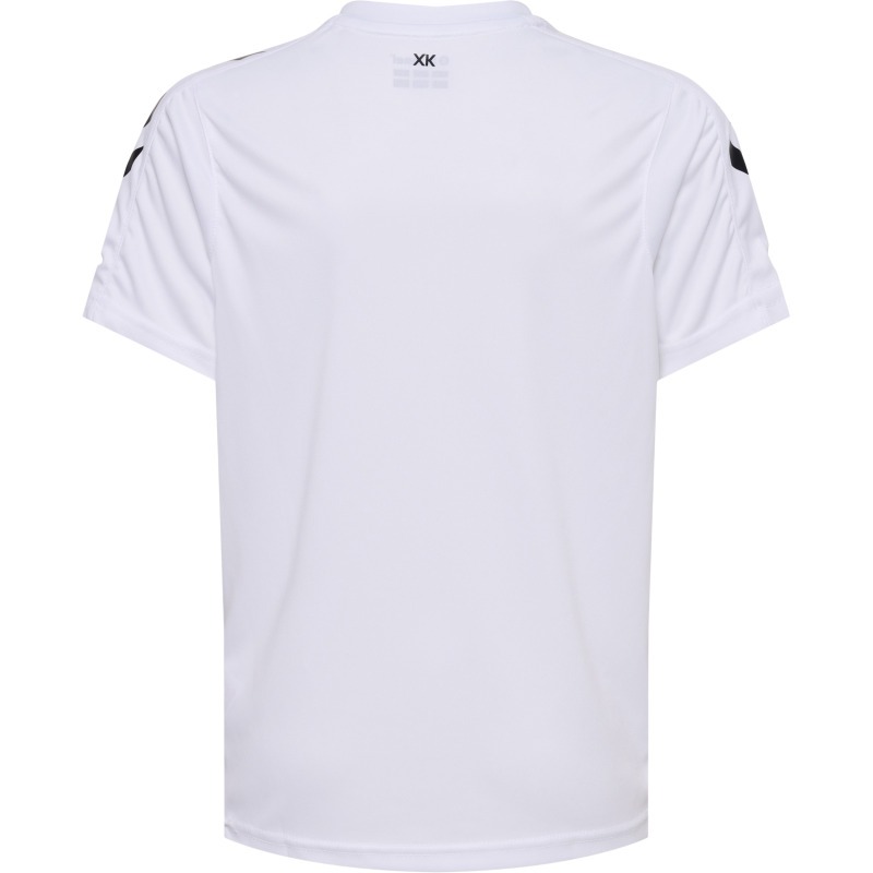 Hummel Hmlcore XK Striped Jersey S/S Kids white/black