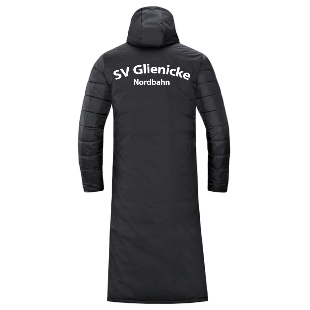 SV Glienicke Jako Bankmantel Team schwarz