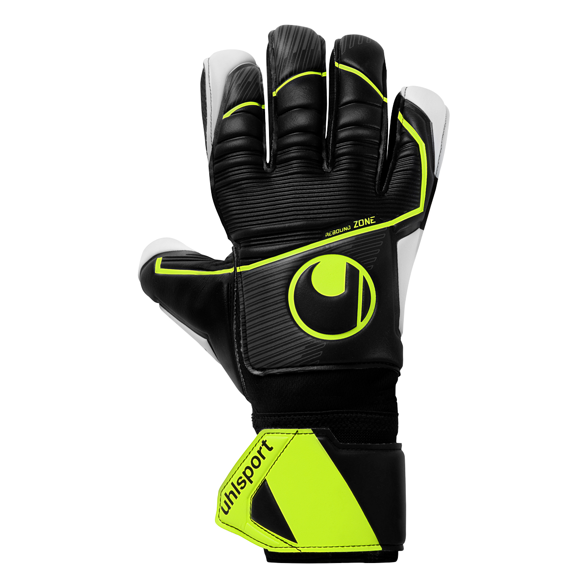 uhlsport Torwarthandschuh uhlsport Supersoft HN Flex Frame schwarz/fluo gelb