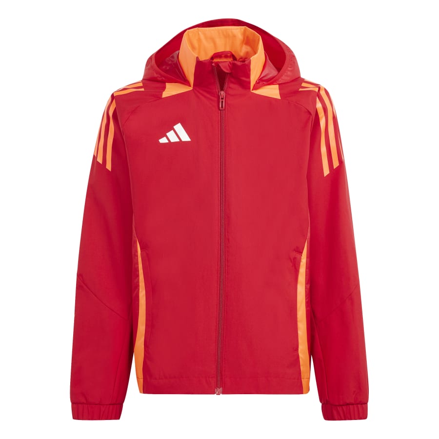 adidas Kinder Allwetterjacke Tiro 24 Competition Team Power Red