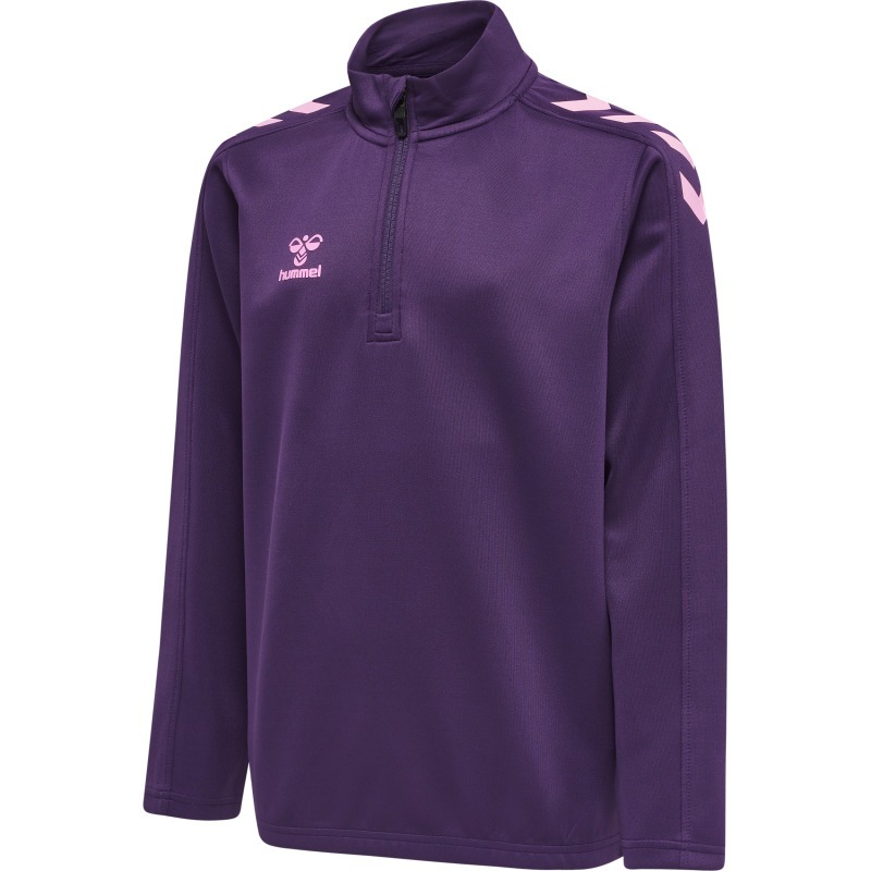 Hummel Hmlcore XK Half Zip Poly Sweat Kids acai