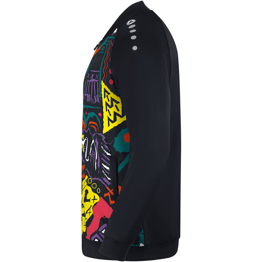 Jako Herren Einlaufjacke Tropicana schwarz