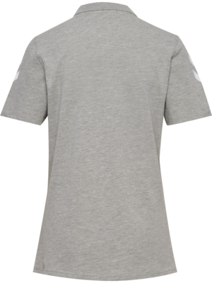 Hummel hmlGO 2.0 Chevron Polo Damen grey melange