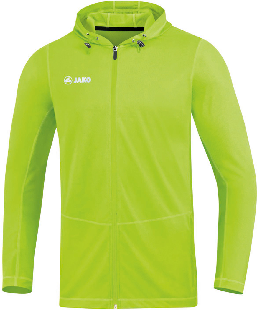 Jako Run 2.0 Kapuzenjacke neongrün