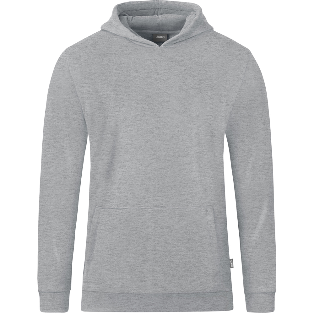 Jako Kinder Kapuzensweat Organic grau