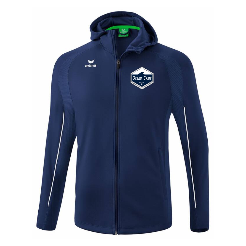 Ocean Crew Erima Liga Star Kinder Trainingsjacke mit Kapuze new navy/white