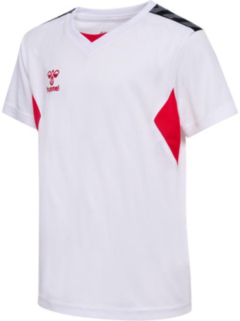 Hummel Hmlauthentic 24 PL Kinder Jersey S/S weiß