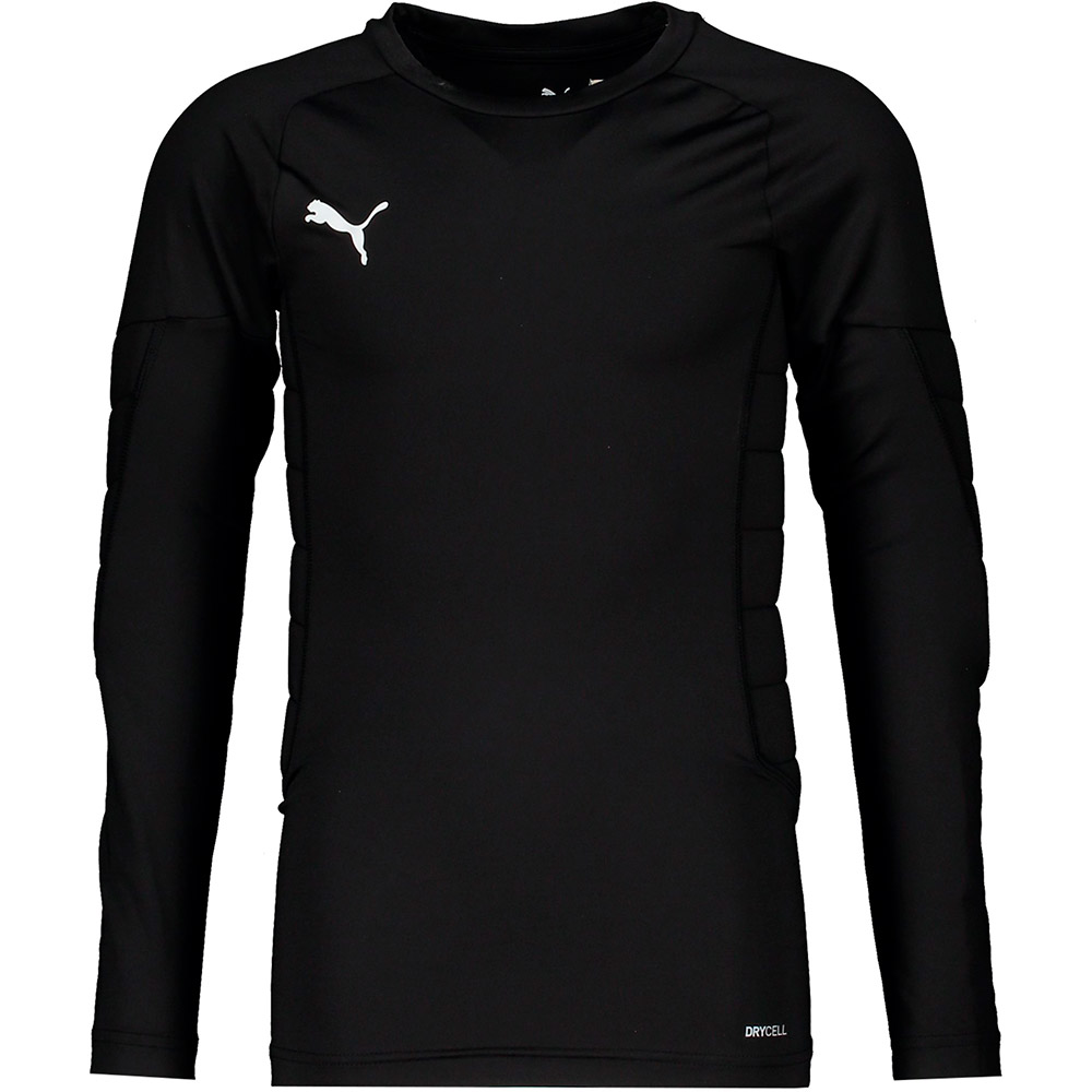 Puma Kinder Torwart Padded Shirt schwarz