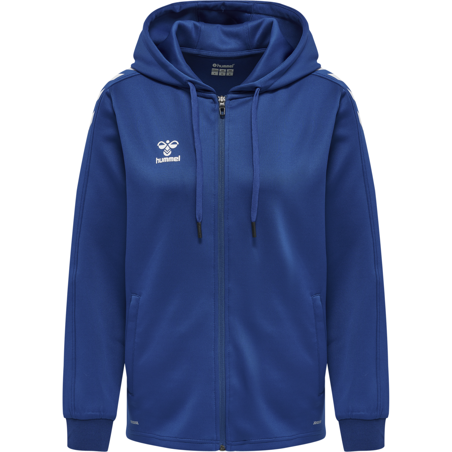 Hummel Hmlcore XK Poly Zip Hood Sweat Woma true blue