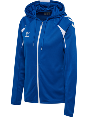 Hummel hmlCORE 2.0 Kapuzenjacke Damen true blue/weiß