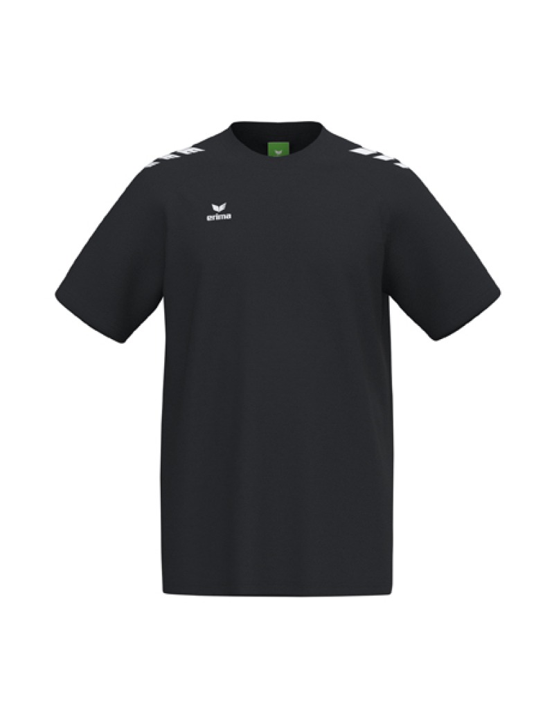 Erima CMPT 3 Wings Kinder T-Shirt schwarz/weiß