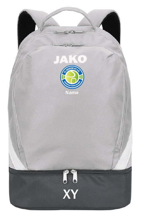 TC Heiden Rucksack Iconic grau