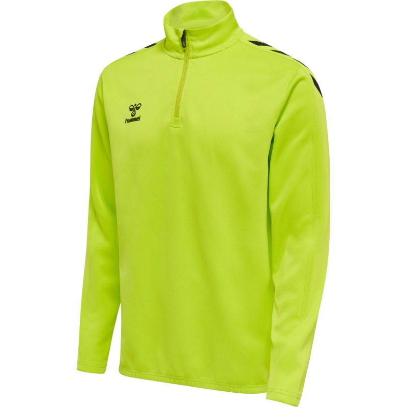 Hummel Hmlcore XK Half Zip Poly Sweat lime popsicle