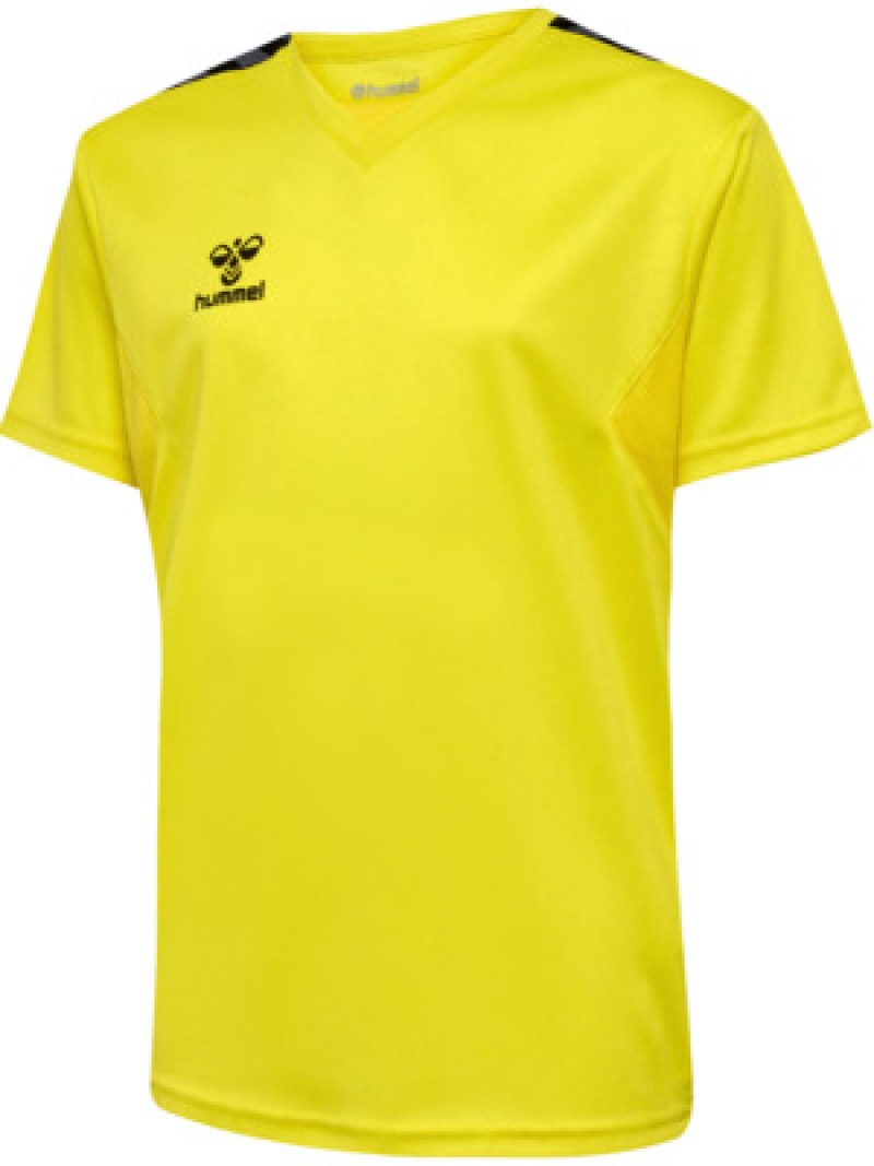 Hummel Hmlauthentic 24 PL Kinder Jersey S/S gelb
