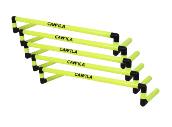 Cawila LIGA Trainingshürden 5er Set | 12,5cm Gelb