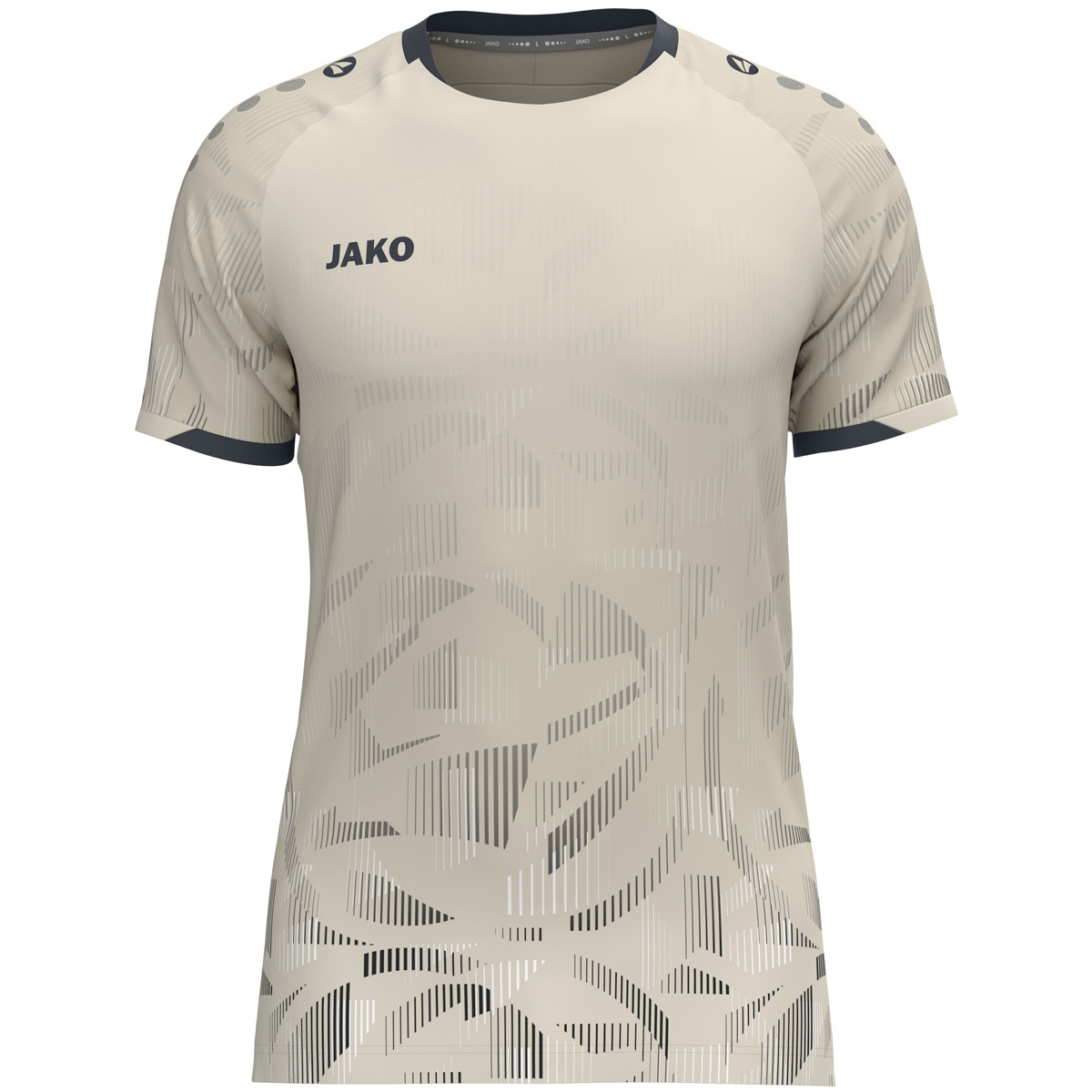 Jako Trikot Sonic KA Kinder off white/schwarz/weiß