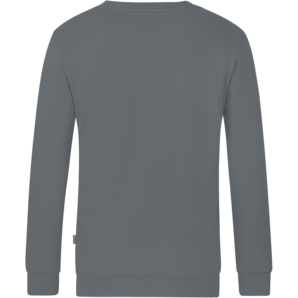 Jako Herren Sweat Organic grau