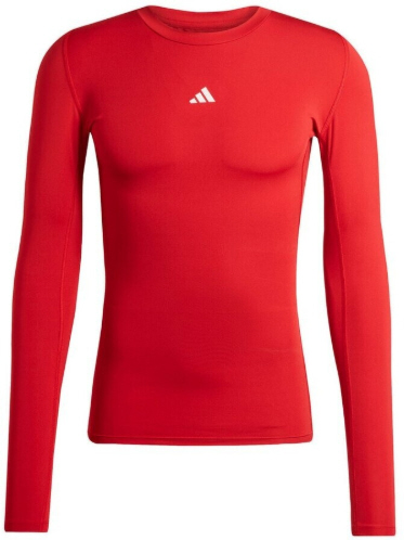 Adidas Kinder Langarm T-Shirt Techfit team power red 2