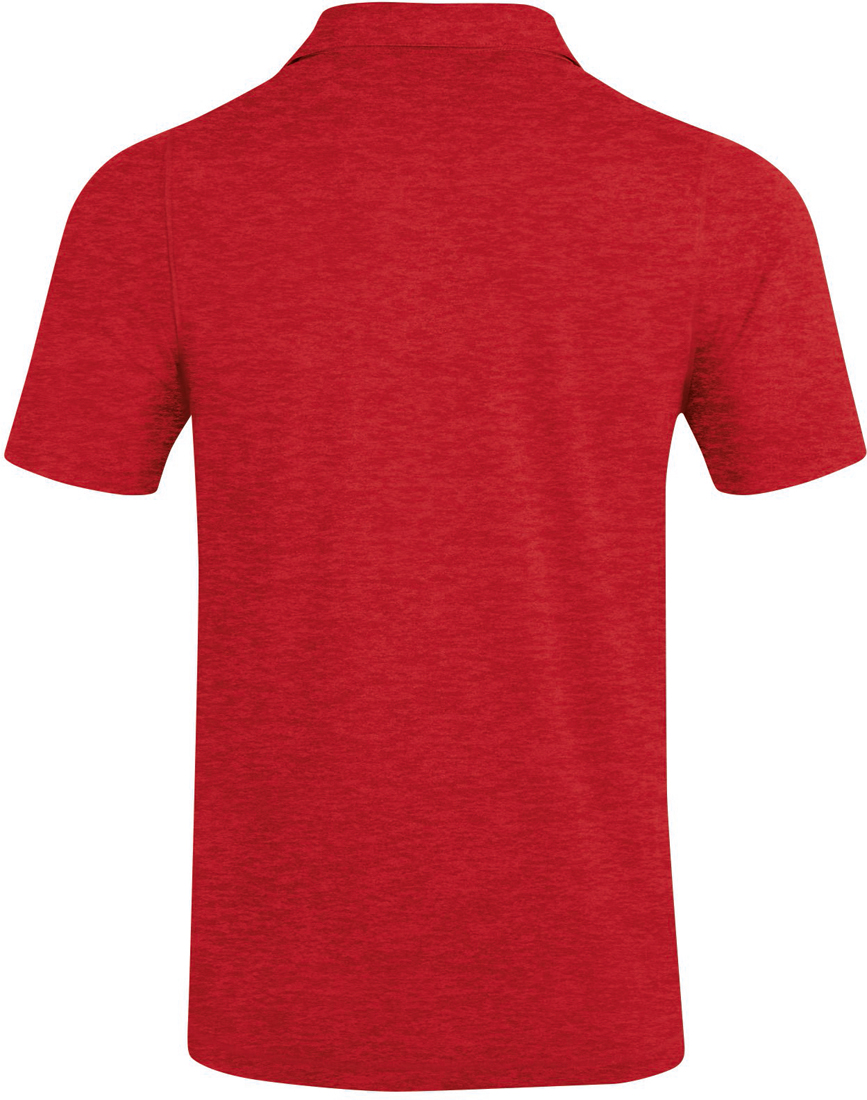 Jako Premium Basics Polo rot meliert