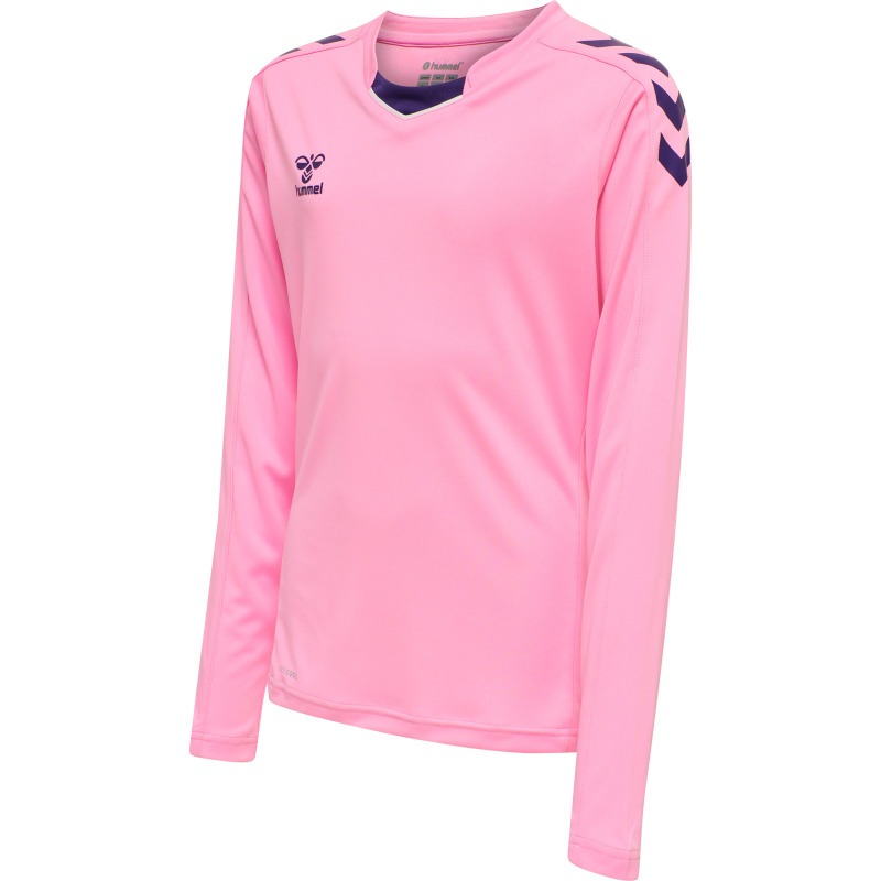 Hummel Hmlcore XK Poly Jersey L/S Kids cotton candy