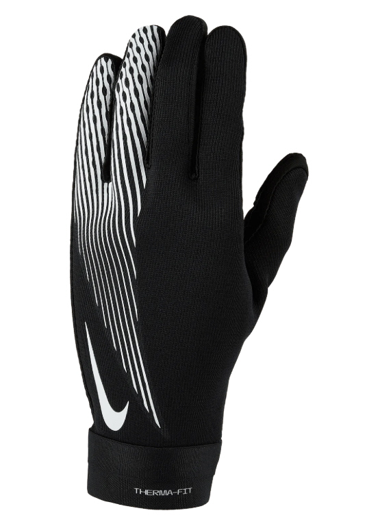 Nike Academy Thermafit Spielerhandschuhe schwarz