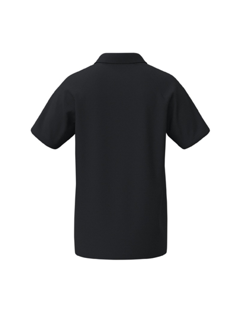 Erima CMPT 3 Wings Poloshirt schwarz/curacao