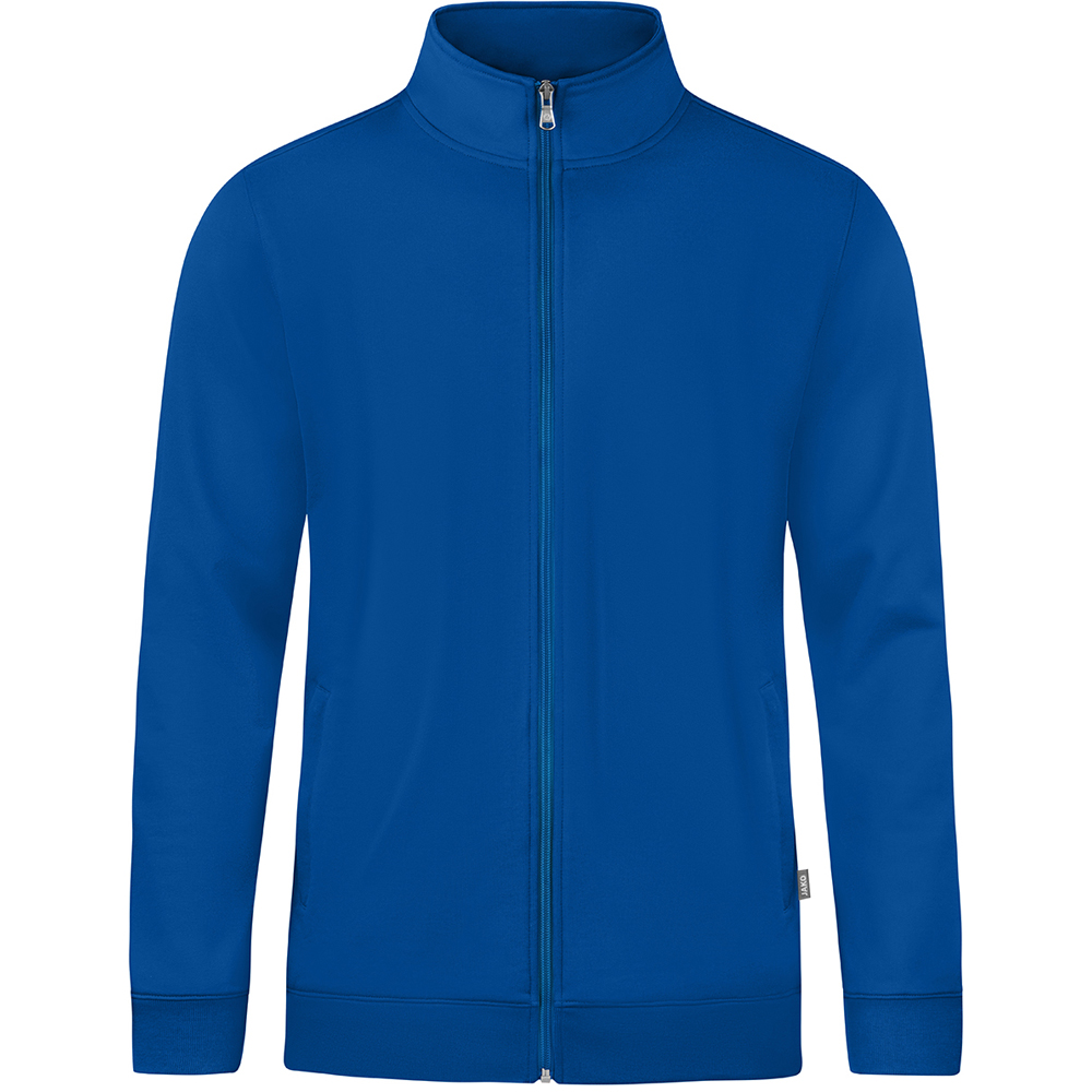 Jako Herren Sweatjacke Doubletex blau