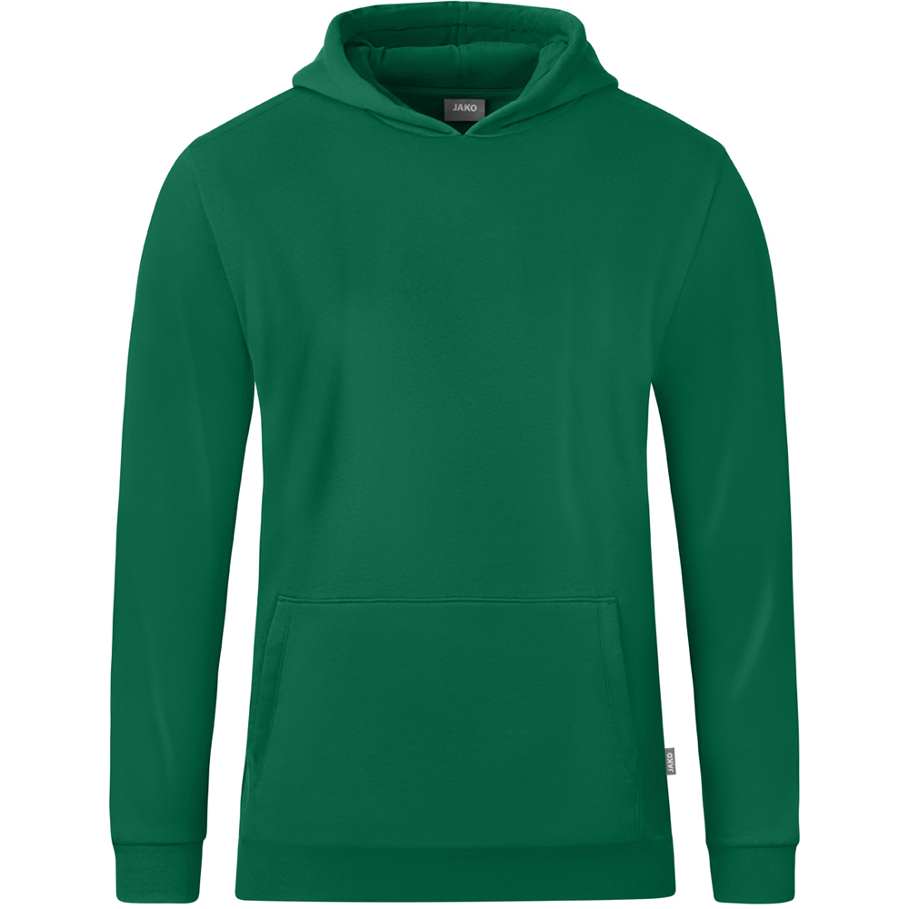Jako Kinder Kapuzensweat Organic grün