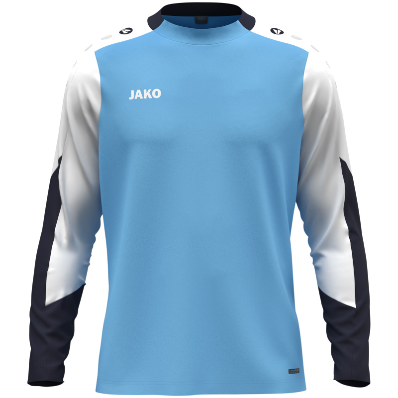Jako Longsleeve Dynamic skyblue-weiß-marine