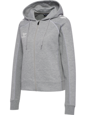 Hummel hmlMOVE 2.0 Kapuzenjacke Damen grey melange