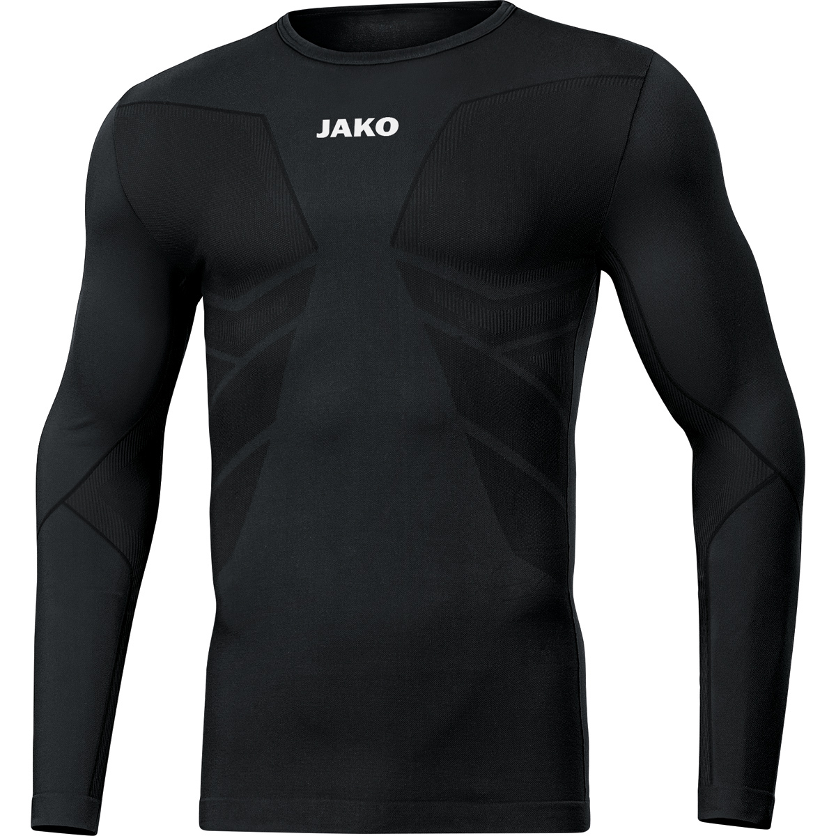 Jako Longsleeve Comfort Recycelt schwarz