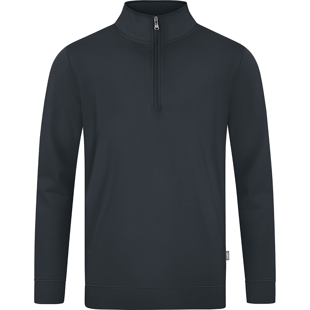 Jako Herren Ziptop Doubletex grau