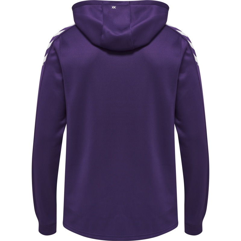 Hummel Hmlcore XK Poly Sweat Hoodie acai/white