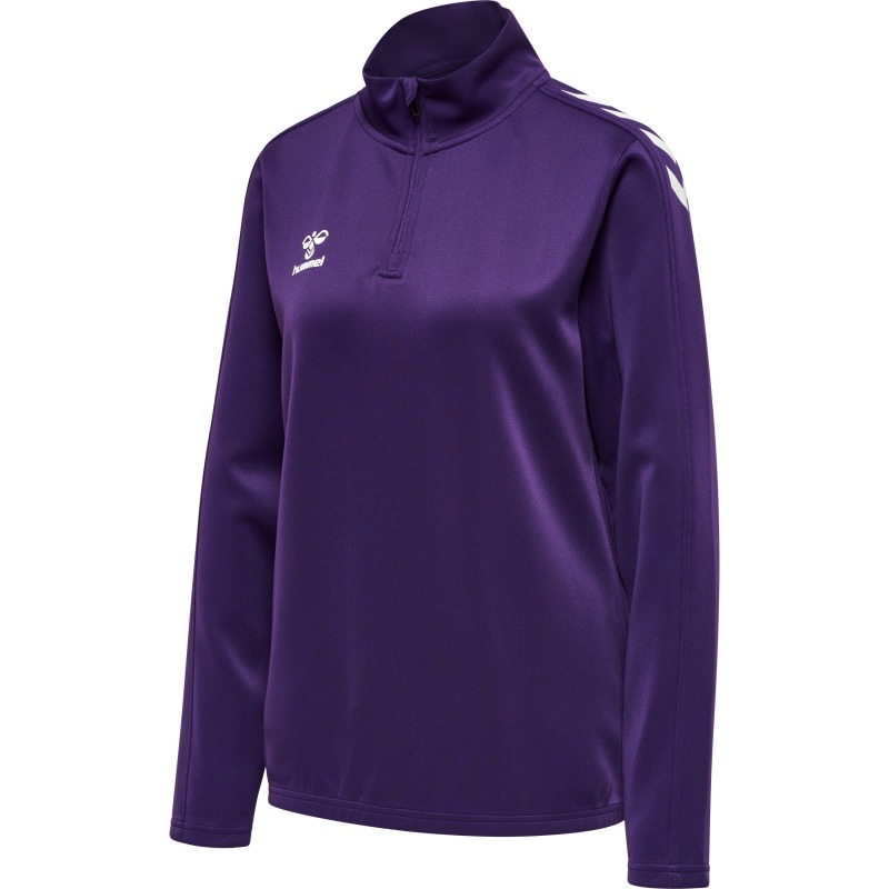 Hummel Hmlcore XK Half Zip Sweat Woman acai/white