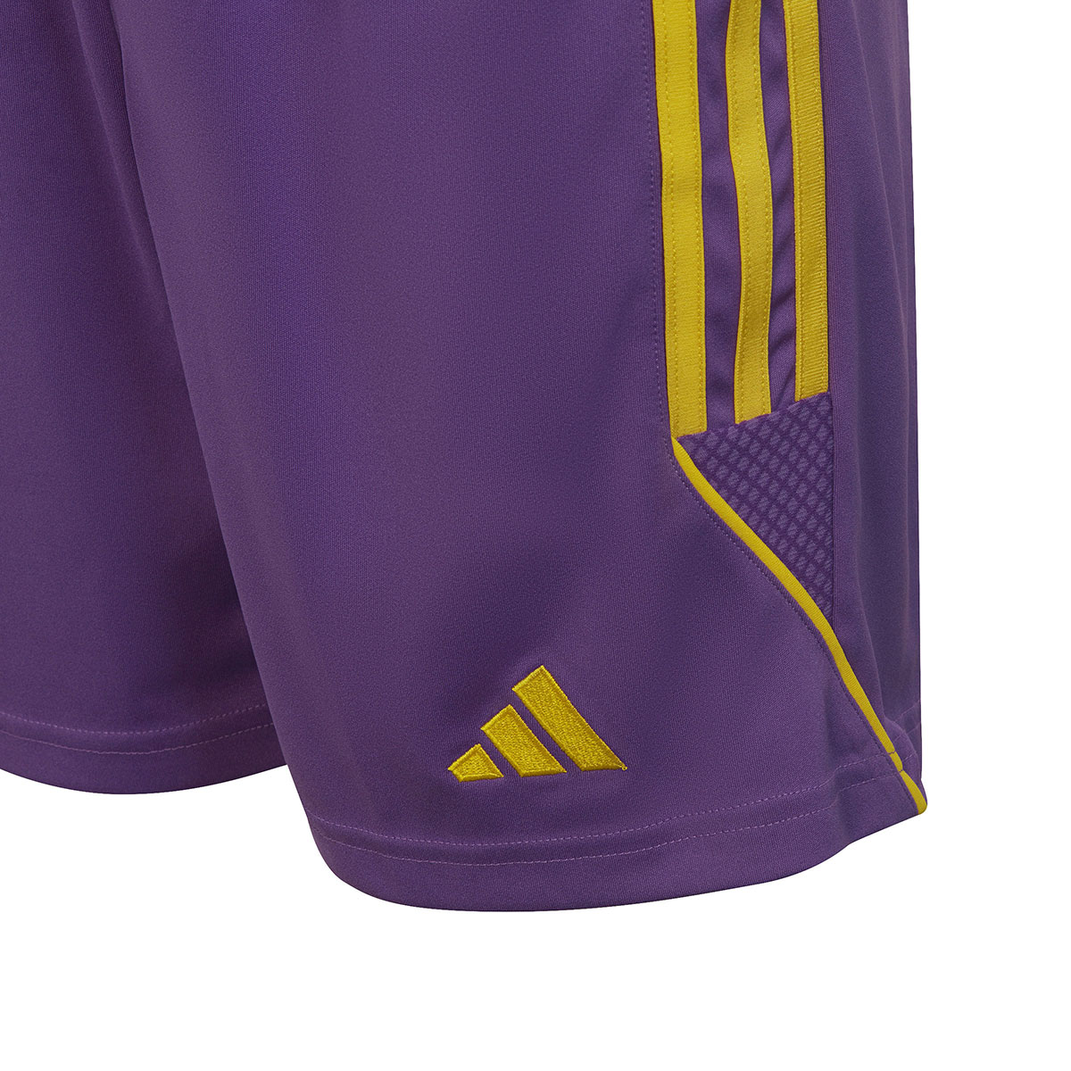 Adidas Kinder Shorts Tiro 23 lila-gelb
