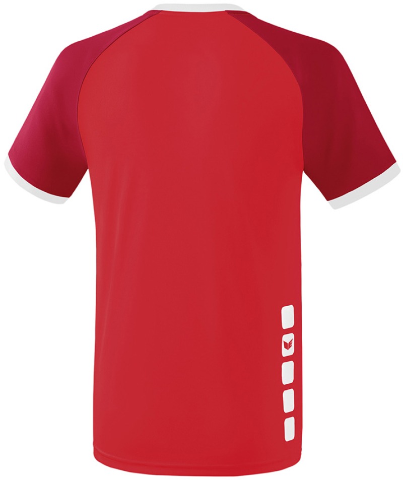 Erima Zenari 3.0 Trikot rot-rubinrot-weiß