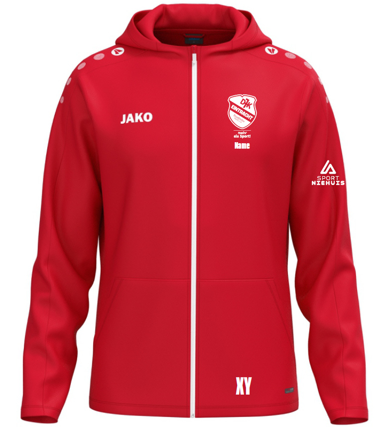 DJK Eintracht Stadtlohn Kapuzenjacke One rot
