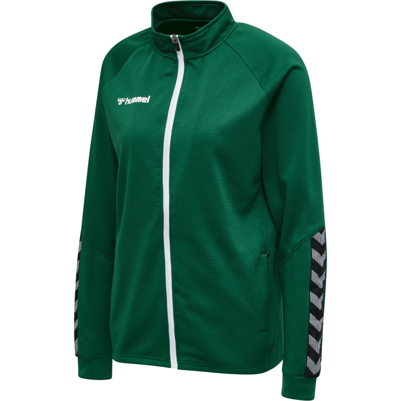 Hummel Hmlauthentic 24 Women Poly Zip Jacket evergreen
